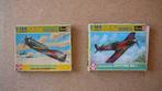 2 vintage kits Revell Mini-Series 1/144: Spitfire + Hayabusa, Revell, 1:72 à 1:144, Enlèvement ou Envoi, Avion