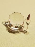 slak in boheems kristal, Antiek en Kunst, Antiek | Glaswerk en Kristal, Ophalen of Verzenden