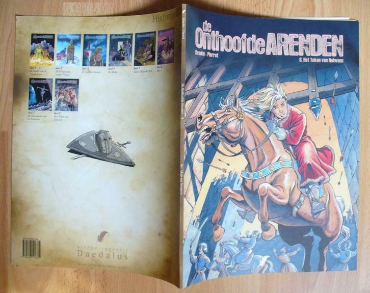 DE ONTHOOFDE ARENDEN 8 TEKEN VAN NOLWENN KRAEHN DAEDALUS, Boeken, Stripverhalen, Zo goed als nieuw, Eén stripboek, Ophalen of Verzenden