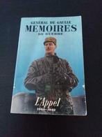Mémoires de guerre, Général de Gaulle, Livres, Général, Utilisé, Enlèvement ou Envoi