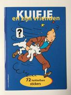 Kuifje en zijn vrienden 72 herkleefbare sticker zeldzaam, Nieuw, Ophalen of Verzenden, Complete serie of reeks, Hergé