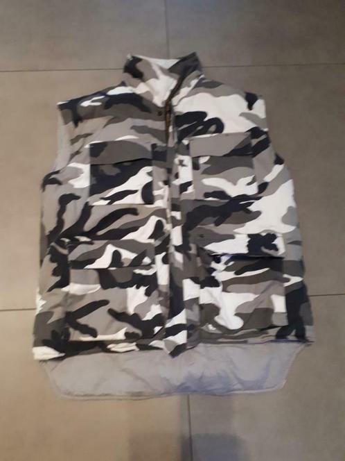 Body warmer leger winter camouflage, Kleding | Heren, Truien en Vesten, Zo goed als nieuw, Ophalen of Verzenden