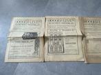 Hooger leven Algemeen Lot hebdomadaire 3 articles 1929-30, Collections, 1920 à 1940, Enlèvement ou Envoi