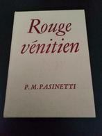 Rouge vénitien, P.M. Pasinetti, Gelezen, Ophalen of Verzenden
