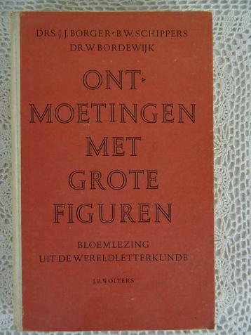 Livre Vintage Livre d'étude Littérature Kweekschool 1959 1èr, Enlèvement ou Envoi, DRS. J.J. Borger, Utilisé, Pays-Bas