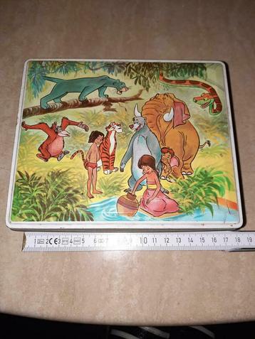 Boîte en fer blanc Jungle Book. Années 70., Enlèvement ou Envoi