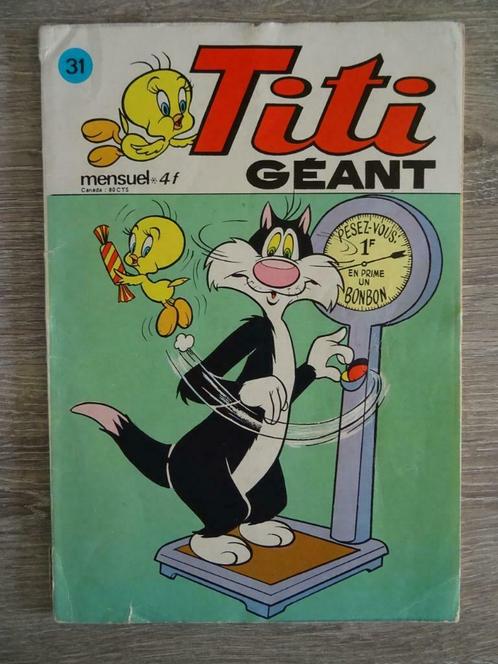 Titi Géant - mensuel n31, Boeken, Stripverhalen, Gelezen, Eén stripboek, Ophalen of Verzenden
