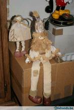 2 Kerst poppen, Ophalen of Verzenden, Gebruikt