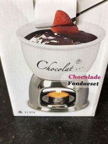 Chocolade fondueset