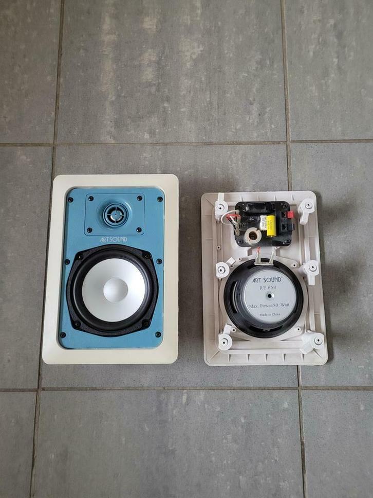 Artsound RE650, Audio, Tv en Foto, Luidsprekerboxen, Zo goed als nieuw, Surroundset zonder subwoofer, 60 tot 120 watt, Overige merken