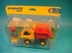 PLAYMOBIL- 1.2.3 - werk auto -, Kinderen en Baby's, Speelgoed | Playmobil, Ophalen of Verzenden, Zo goed als nieuw, Complete set