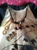 kleed Green Ice met sieraden, Kleding | Dames, Jurken, Green Ice, Ophalen of Verzenden, Zo goed als nieuw, Maat 38/40 (M)