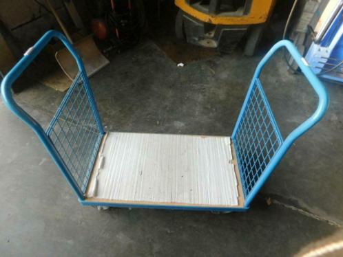 Fetra plateauwagen 500 kg type 1520, Doe-het-zelf en Bouw, Transportwagens, Zo goed als nieuw, Transportkar, 100 liter of meer