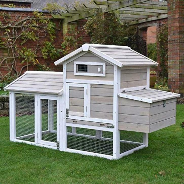 Poulailler PAU abri poule maison poule jardin coq caille XXL, Animaux & Accessoires, Volatiles | Accessoires, Neuf, Poulailler