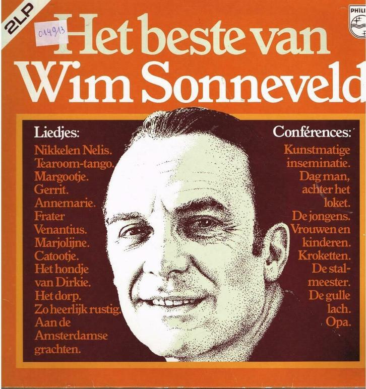 lp    /    Wim Sonneveld – Het Beste Van Wim Sonneveld, Cd's en Dvd's, Vinyl | Overige Vinyl, Overige formaten, Ophalen of Verzenden