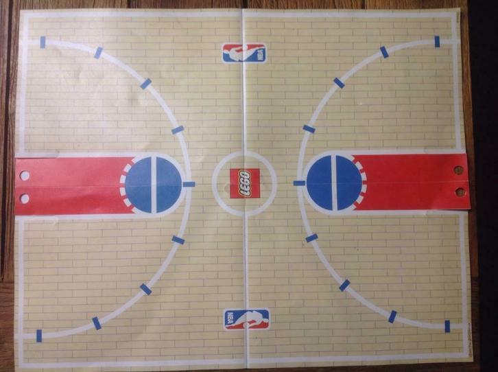 lego Plastic Playmat, Basketball NBA (4337-b86), Kinderen en Baby's, Speelgoed | Duplo en Lego, Gebruikt, Lego, Losse stenen, Ophalen of Verzenden