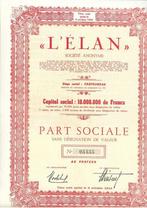L'Elan - -Chatelineau - 1949, 1920 à 1950, Action, Envoi