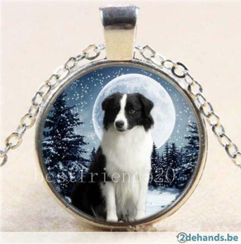 hanger hond Border Collie, Handtassen en Accessoires, Bedels, Nieuw, Overige materialen, Ophalen of Verzenden