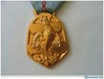 Médaille République Française Dorée à l'or fins, Enlèvement ou Envoi
