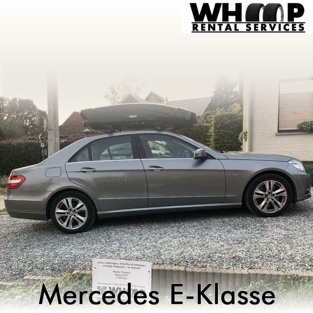 voorkant dosis Onzuiver ② Verhuur dakdragers en dakkoffer Thule voor Mercedes — Dakkoffers —  2dehands