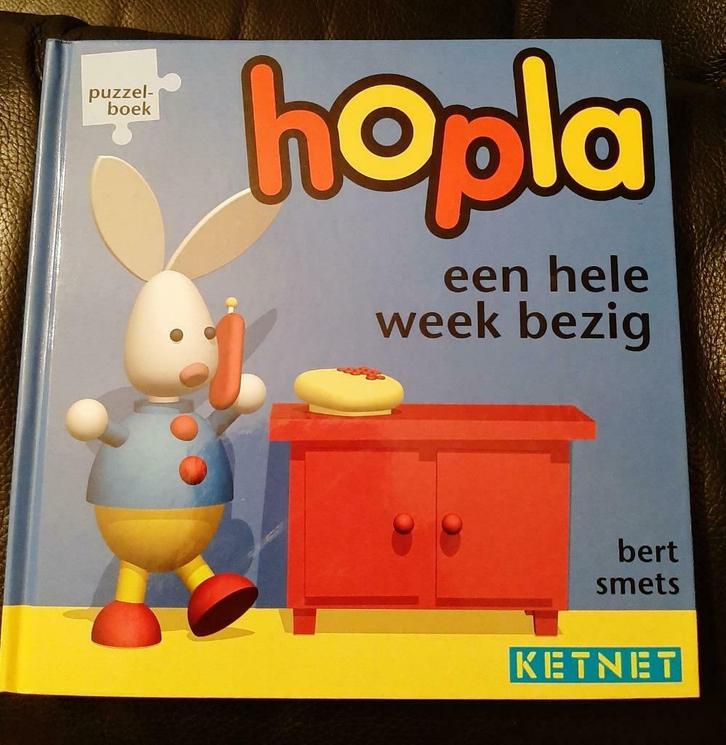 Hopla puzzelboek: een hele week bezig, Boeken, Kinderboeken | Kleuters, Nieuw, Non-fictie, 4 jaar, Jongen of Meisje, Voorleesboek