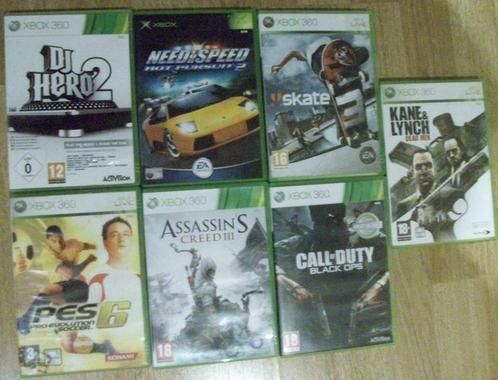 6 X BOX GAMES, Consoles de jeu & Jeux vidéo, Jeux | Xbox 360, Utilisé, Enlèvement