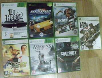 6 X BOX GAMES beschikbaar voor biedingen