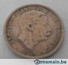 valuta - LUXEMBURG - 10 centimes -1901, Postzegels en Munten, Munten | Europa | Euromunten, 10 cent, Luxemburg, Zilver, Ophalen of Verzenden