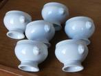 Soepkommen "Leeuwenkop)(6st.), Huis en Inrichting, Keuken | Servies, Ophalen of Verzenden, Zo goed als nieuw, Kom(men), Overige stijlen