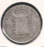 10326 * LEOPOLD II * 50 cent 1898 frans * fraai, Postzegels en Munten, Munten | België, Zilver, Verzenden