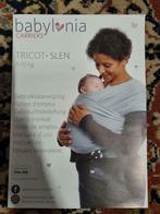 Babylonia draagdoek - Tricot-Slen 3-15kg - donker grijs, Ophalen of Verzenden, Nieuw