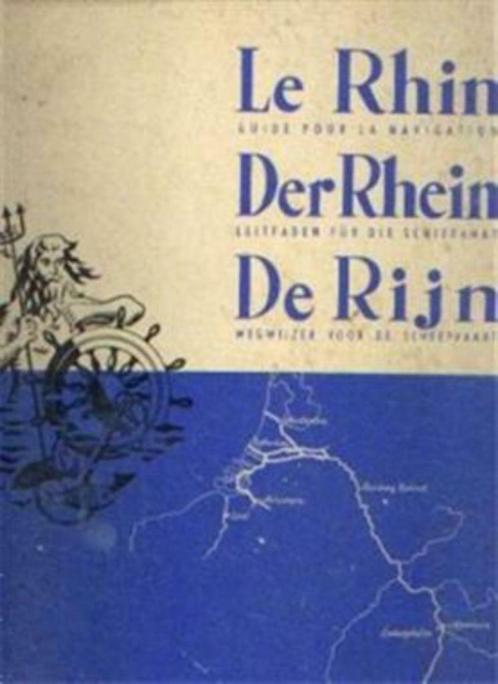 De Rijn, wegwijzer voor de scheepvaart, 1961, Boeken, Atlassen en Landkaarten, Gelezen, Ophalen of Verzenden