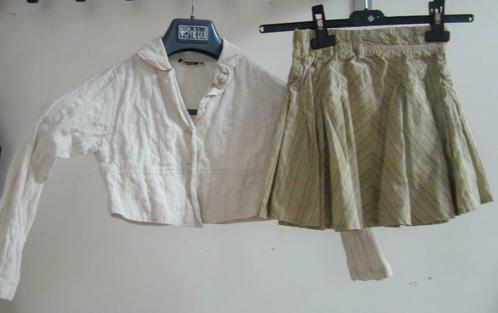 SET 2-delig = rok GYMP + vest OTAKAR  6-7 jaar maat 122-128, Kinderen en Baby's, Kinderkleding | Maat 122, Zo goed als nieuw, Meisje
