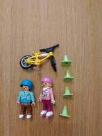 Playmobil Enfants avec vélo et rollers 70061, Comme neuf, Ensemble complet, Enlèvement