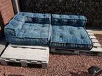 Palletkussens met pallet, Tuin en Terras, Tuinsets en Loungesets, Zo goed als nieuw, Ophalen