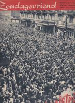 'Zondagsvriend - 31 maart 1955: Schooltrijd Mars der 100.000, Verzamelen, Tijdschriften, Kranten en Knipsels, Ophalen of Verzenden