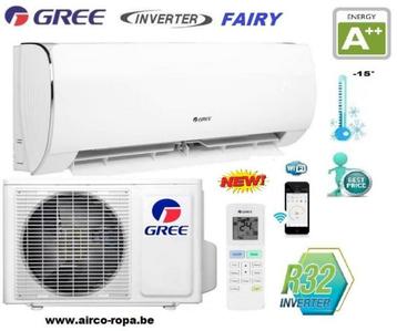 GREE FAIRY INVERTER POMPE A ++ R32 WIFI 2.5KW - 7KW disponible aux enchères