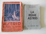 2 livres de la maison royale de la reine Astrid., Collections, Enlèvement ou Envoi