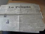 Journal de 1944 Le Peuple, Collections, 1940 à 1960, Enlèvement ou Envoi, Journal