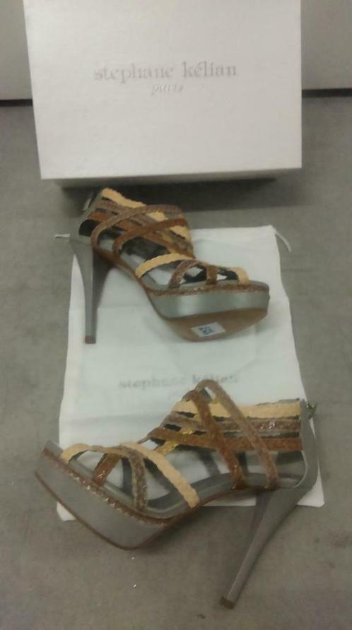 266* STEPHANE KELIAN - sandales haut gamme cuir 545 € (40,5), Vêtements | Femmes, Chaussures, Neuf, Escarpins, Autres couleurs