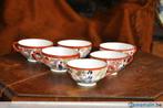 6 tasses a thé en porcelaine de chine, Antiquités & Art, Antiquités | Céramique & Poterie, Enlèvement ou Envoi