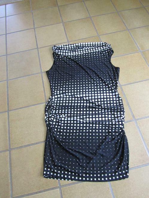 Expresso zwart/wit gebolde jurk maat XL, Kleding | Dames, Jurken, Zo goed als nieuw, Maat 46/48 (XL) of groter, Zwart, Boven de knie