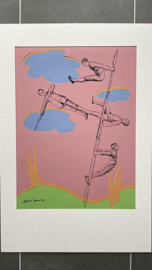 Daniel Spoerri - Art Zanders '80 - sérigraphie, Antiquités & Art, Art | Lithographies & Sérigraphies, Enlèvement