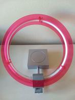 Wandlamp neon halo - zeer goede staat!, Huis en Inrichting, Ophalen of Verzenden, Gebruikt, Glas, Moderne