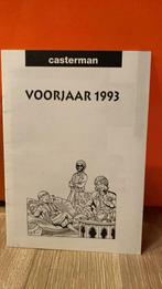 Brochure casterman 1993, aankondigingen kuifje en cori, Nieuw, Ophalen