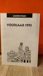 Brochure casterman 1993, aankondigingen kuifje en cori, Ophalen, Nieuw