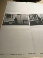 Affiche André Cadere Mtl réimpression Gilbert & George, Collections, Comme neuf, Autres sujets/thèmes, Enlèvement ou Envoi, Rectangulaire vertical