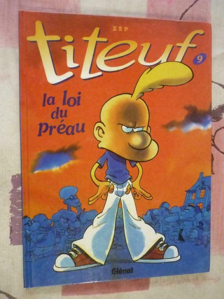 titeuf n 9 la loi du preau, Boeken, Stripverhalen, Zo goed als nieuw, Eén stripboek, Ophalen of Verzenden