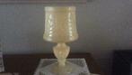 Marmeren lamp hoogte 30cm, Minder dan 50 cm, Overige materialen, Zo goed als nieuw