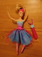 Barbie Dance & spin ballerina, Kinderen en Baby's, Speelgoed | Poppen, Ophalen of Verzenden, Zo goed als nieuw, Barbie